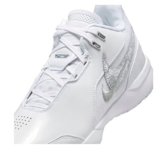 New Nike Zoom LeBron NXXT Gen AMPD 'White Silver' FJ1566-102 Men’s Size 13 - Picture 7 of 7